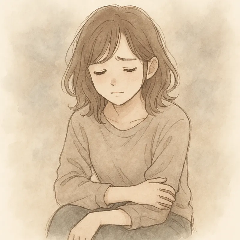 波動が下がる原因のひとつ:ネガティブな思考のループ
