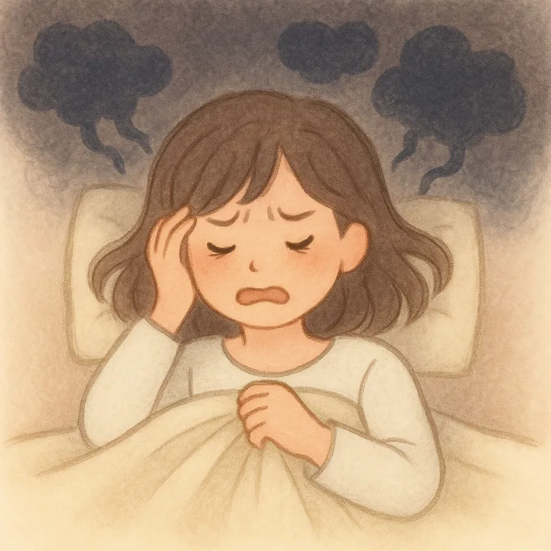 波動が下がったサイン【体に現れる5つのサイン】:悪夢を見る